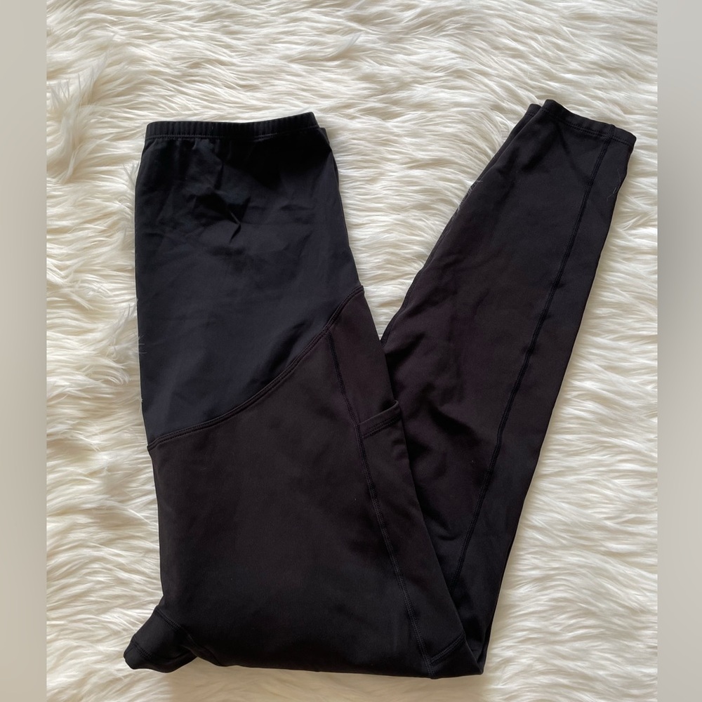 Maternity black leggings